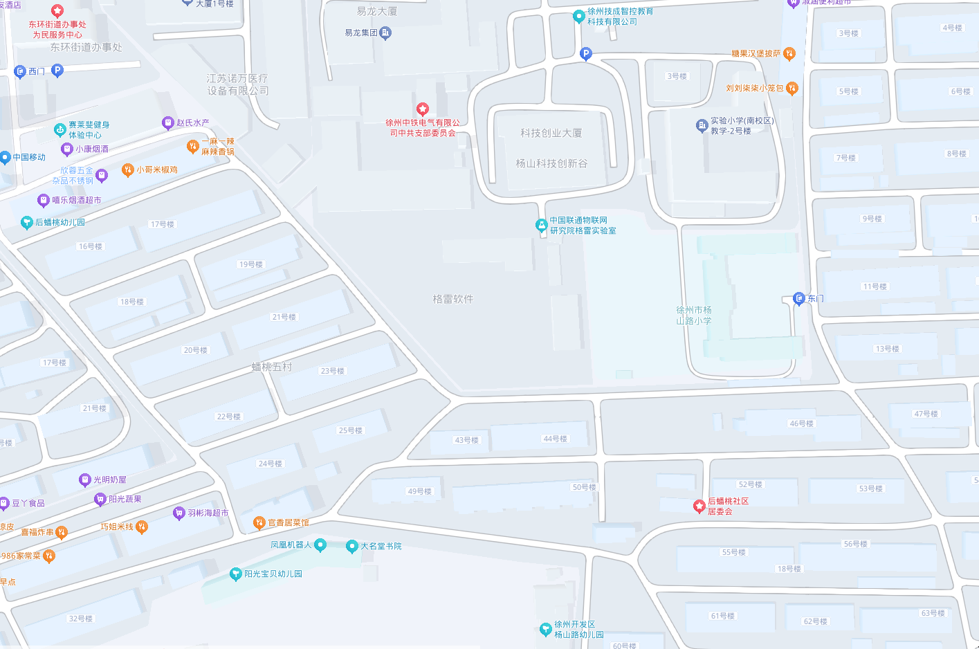 徐州巨匠软件地图位置